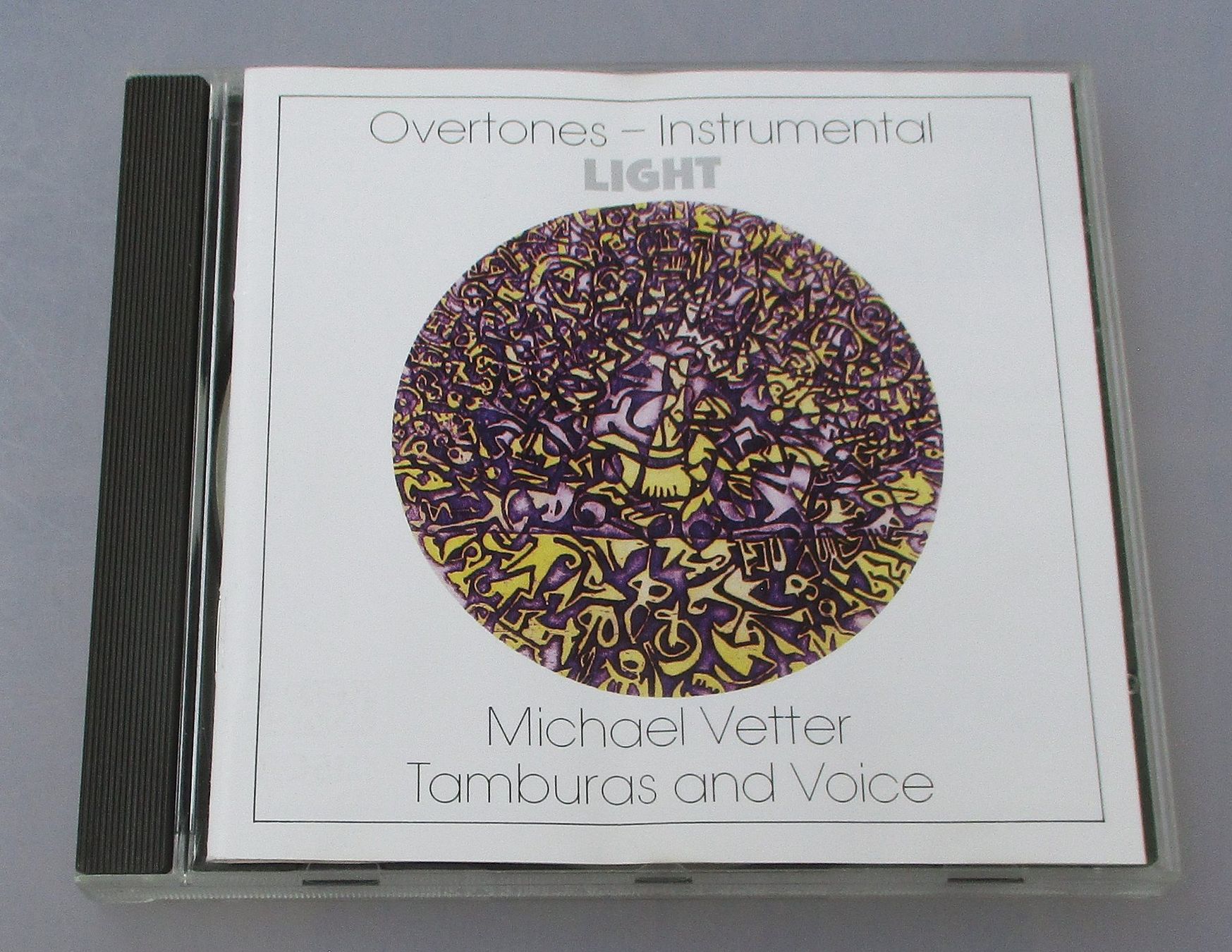 CD: MICHAEL VETTER - Overtones-Instrumental: Light – Usato da Wattwil venduto da Muriel11