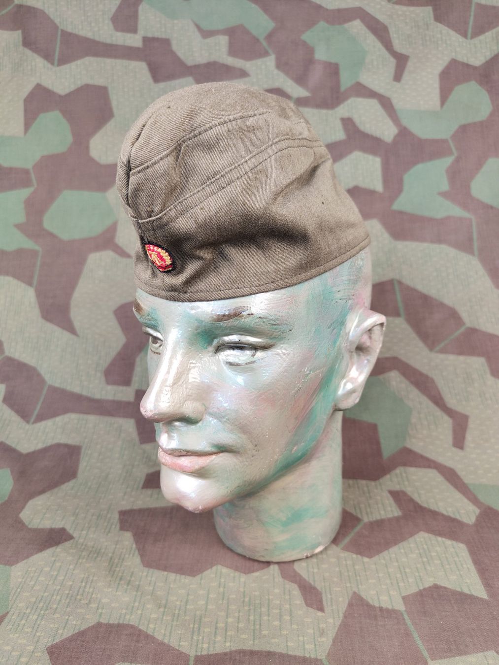 Uniformi: Feldmütze Kampfgruppen, Grösse 54 – Usato da Bauma venduto da SwissMilitaria