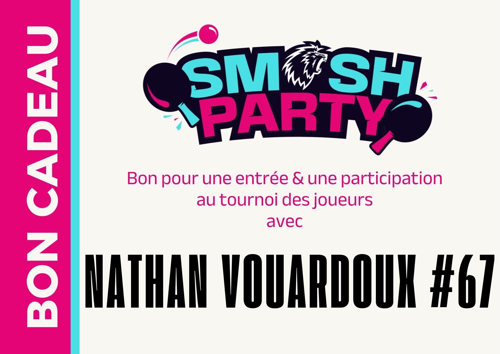 Bons: LHC Smash Party - Bon de participation au tournoi (#67) – Neuf (Voir description) à Prilly par LHC_Academy