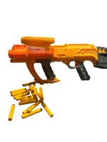 Nerf Gun, gelb mit Patronen