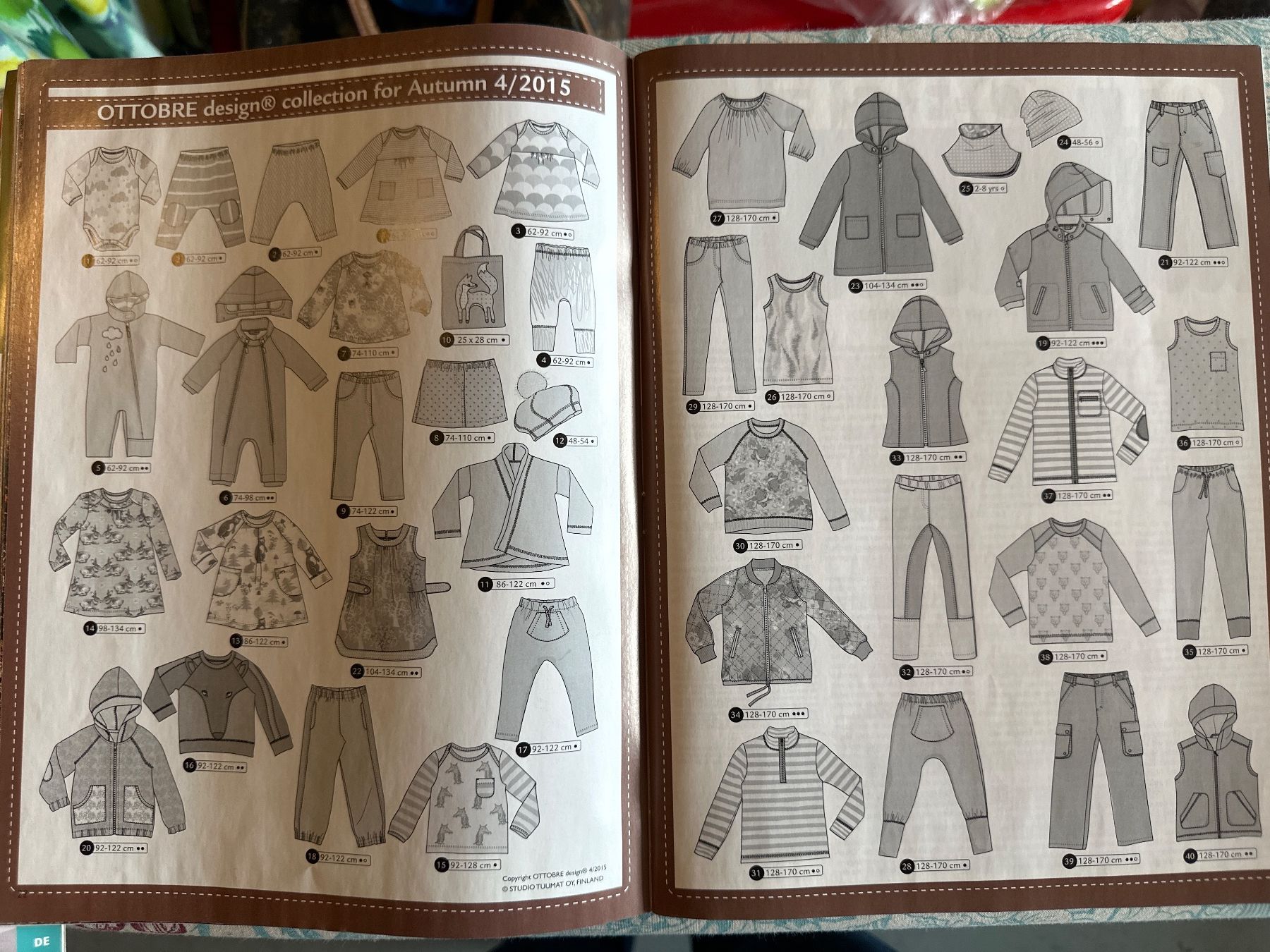 Zeitschriften & Magazine: Nähzeitschrift Ottobre 4/15 – Gebraucht aus Grüningen von lovinho 1