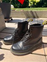 Dr. Martens Stiefel schwarz Leder Grösse 39