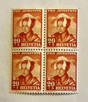 Pro Juventute 1942 - 4er Blocks