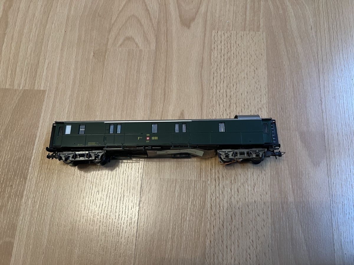 Märklin Modelleisenbahnen: Märklin Gepäckwagen grün – Gebraucht aus Gisikon von ram_78bx 3