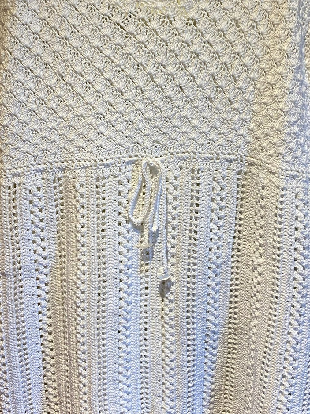 Vestiti: STRICK TRÄGERKLEID-VINTAGE-WEISS,EINZELSTÜCK – Nuovo e nell'imballaggio originale da Meienried venduto da ManuelaBoutique 3