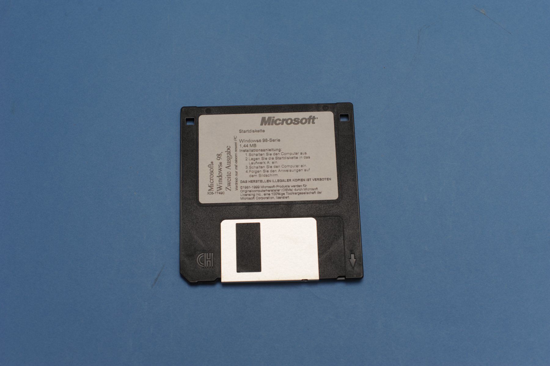 Microsoft Software: Microsoft Windows 98 Zweite Ausgabe Startdiskette – Usato da Zürich venduto da Prathama