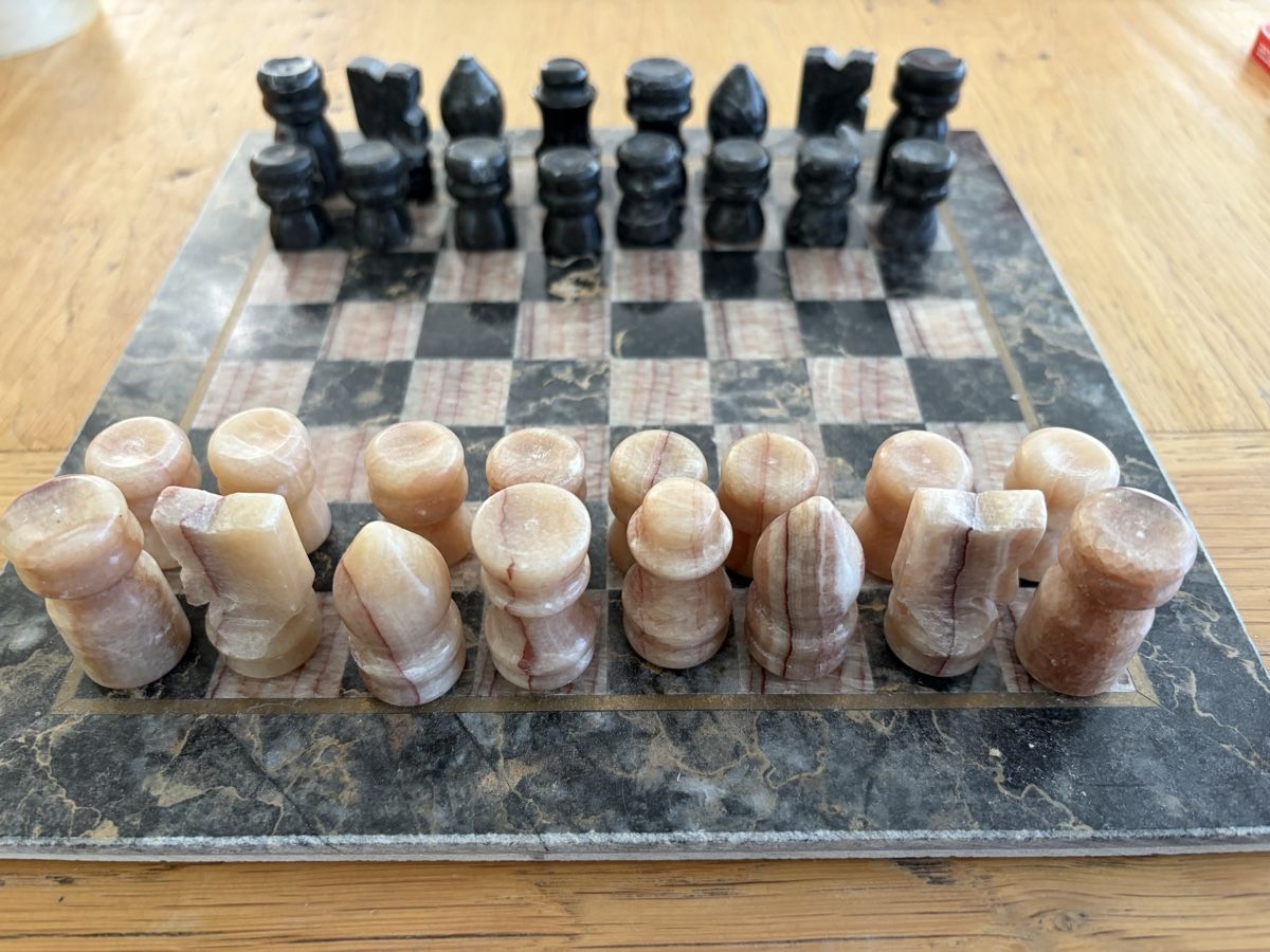 Giochi: Jeu d’échecs en marbre ou onyx – Usato da Echallens venduto da JAR69 3