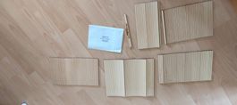 Bambus-Auflagen für die IKEA-Kommode „HEMNES“ mit 3 Schublad
