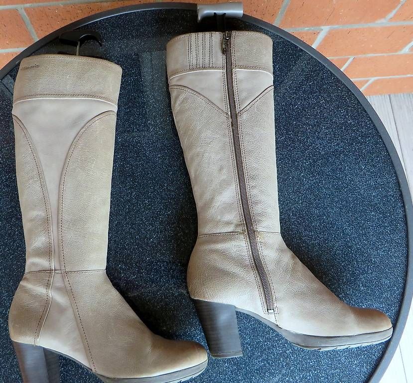 Tamaris Scarpe da donna: Tamaris Lederstiefel 38 – Usato da Ebmatingen venduto da Paradisee 2