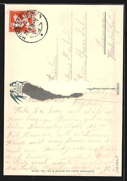 Cartoline postali: Olten, Ortsansicht über den Fluss mit g – Usato da Berlin venduto da bartko-reher 1
