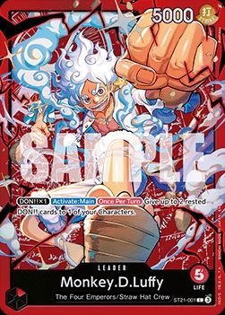 Bandai Carte collezionabili: One Piece TCG ST21-001 Monkey.D.Luffy LEADER – Nuovo (secondo la descrizione) da Altstätten SG venduto da lfc_xsf9