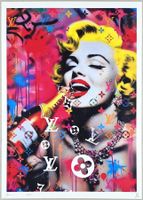 Death NYC Ltd Ed Pop Art Druck "  Party Girl Marilyn Monroe