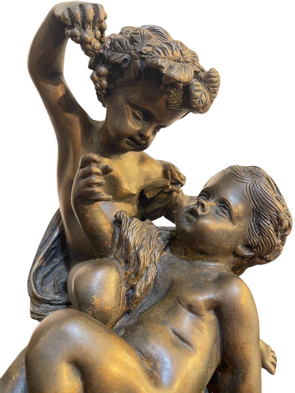 Sculture & Statue: Bronzo putti con uva, XIX secolo – Usato da Bellinzona venduto da Omegart 5