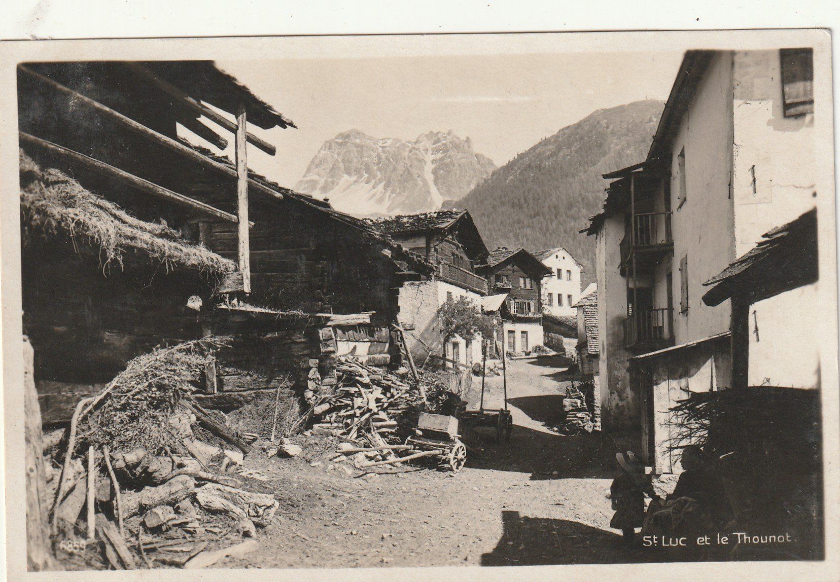Cartoline postali: St. Luc – Usato da Rorschacherberg venduto da fratovi2