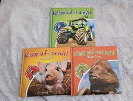 Klapp auf - rate mit 3 Bücher