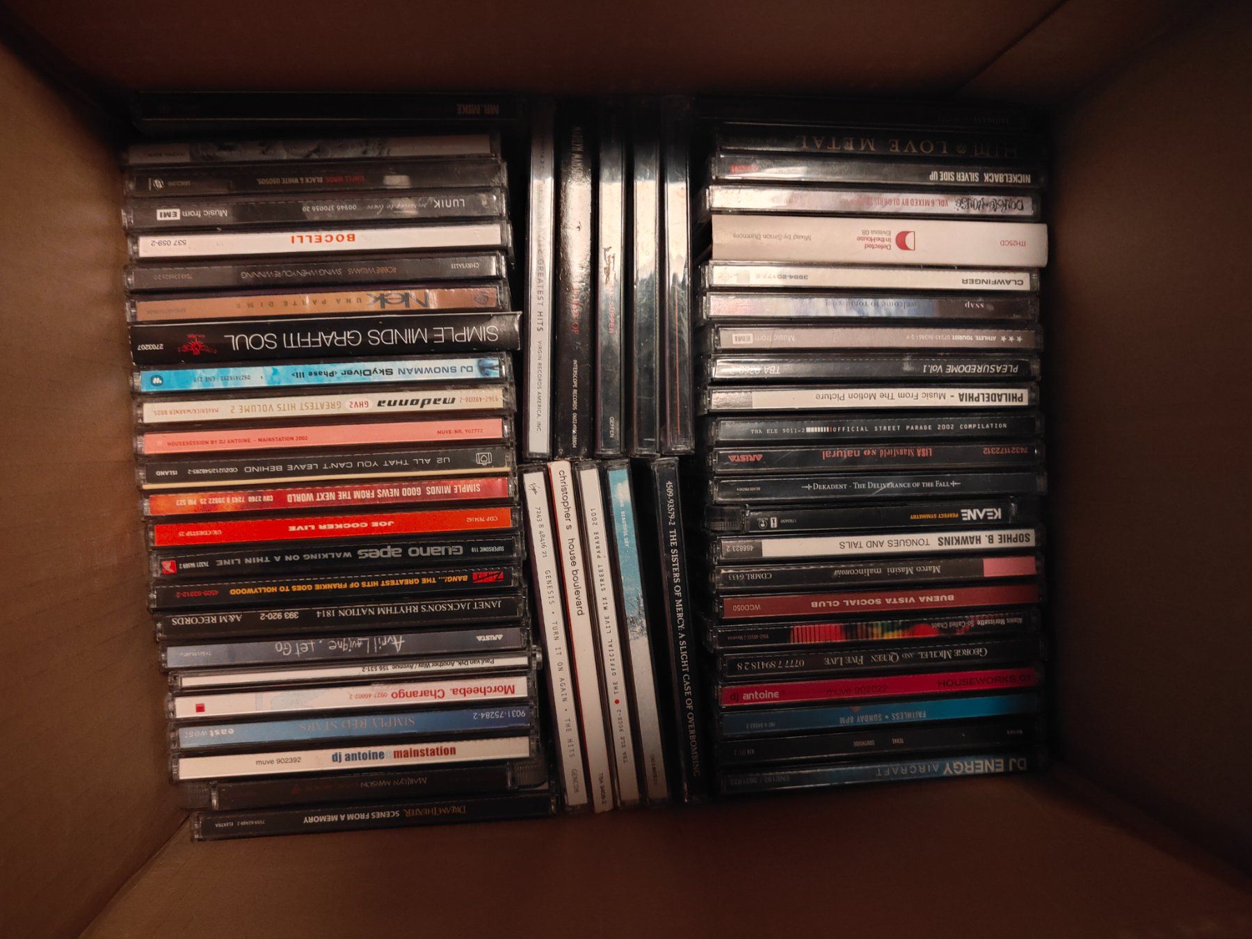 CDs: 2 Karton CD's gemischt - ca. 160 Stk. – Gebraucht aus Burgdorf von Dragon75 1