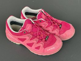 Lowa Gore GTX Junior Wanderschuhe Grösse 34 rot