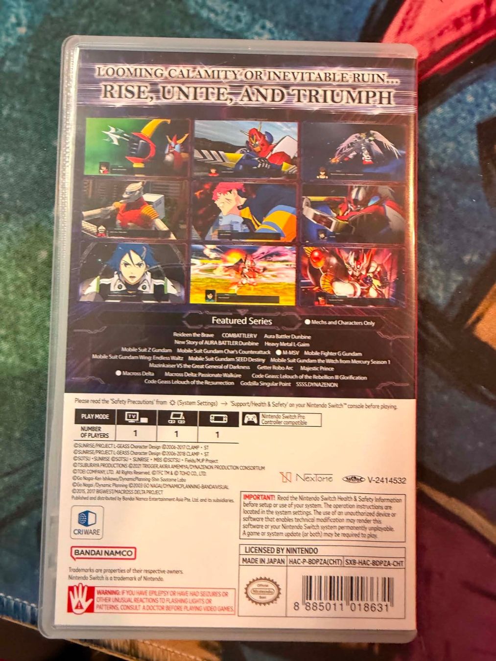 Nintendo Giochi: Super Robot Wars Y Nintendo Switch – Usato da Giubiasco venduto da Ticinerd 1
