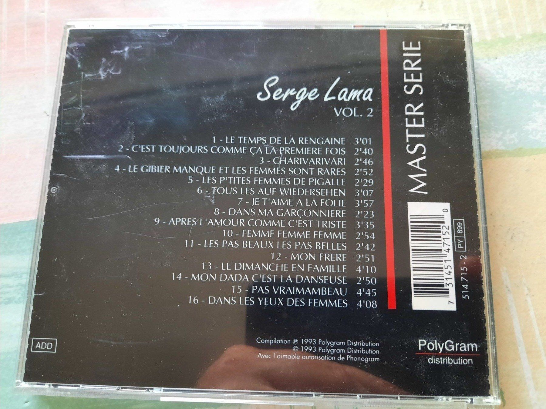 CDs: Cd Serge Lama - Master Série Volume 2 – Gebraucht aus Pully von bro_n52j 1
