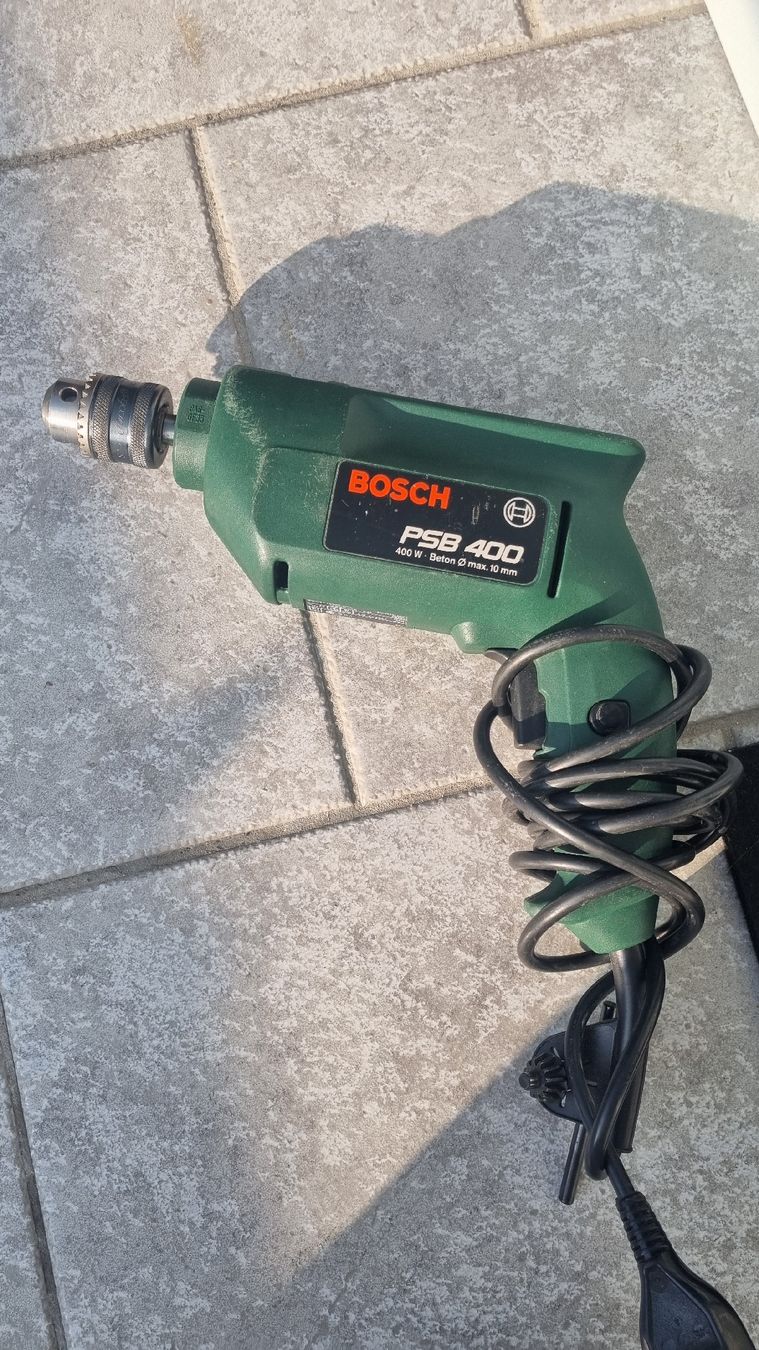 Bosch Trapani: Bosch PSB 400 Schlagbohrmaschiene – Usato da Niederglatt ZH venduto da Aymi14