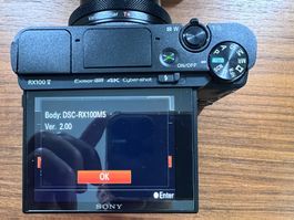 Digitalkamera Sony Cyber-shot DSC-RX100M5 gebraucht