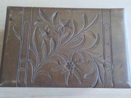 antike Holz Schachtel (3)