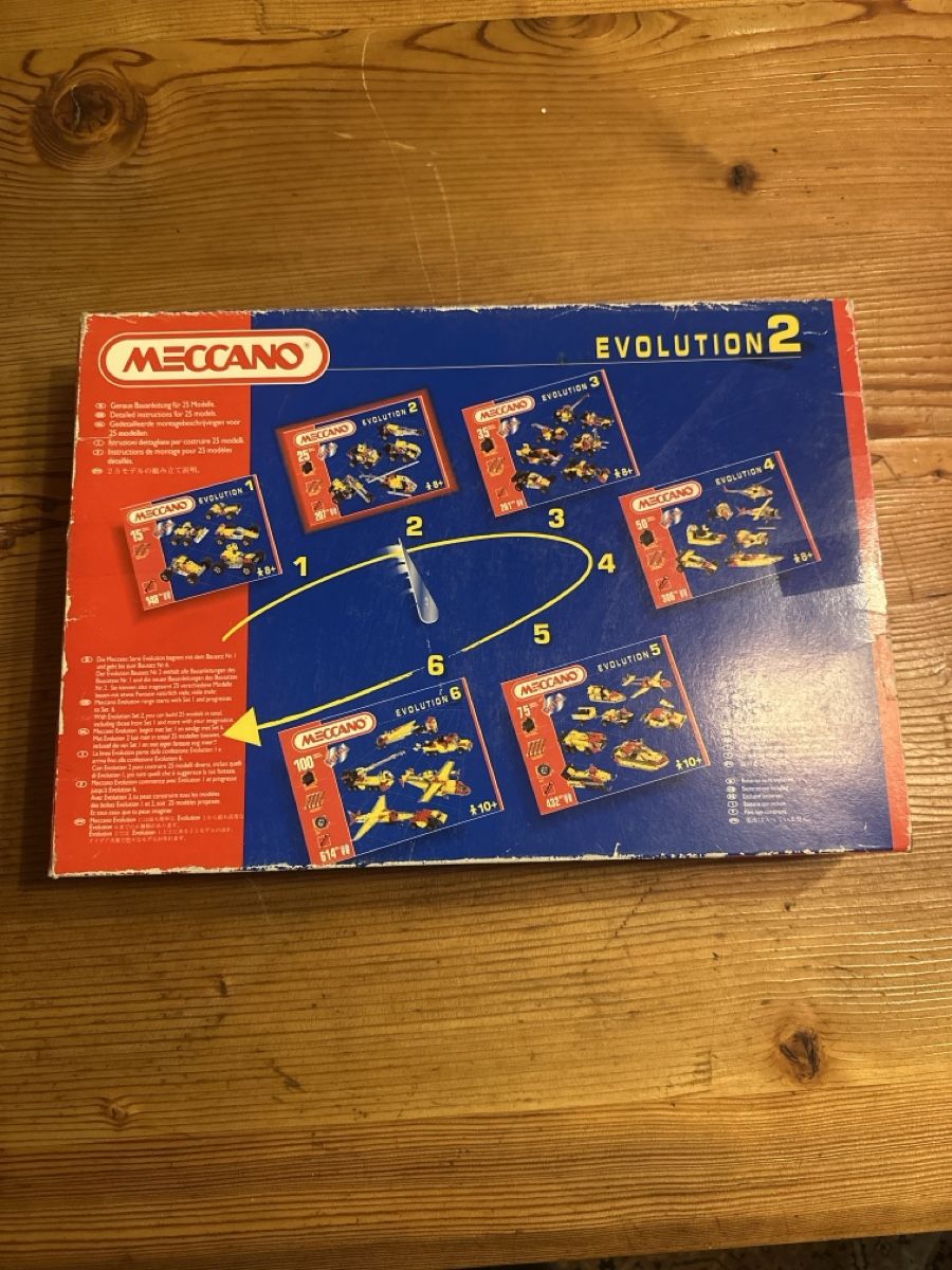 Jouets: MECCANO EVOLUTION 2 25 Modelle Metallbaukasten 8+ – D'occasion à Zumholz par Gotterong 1
