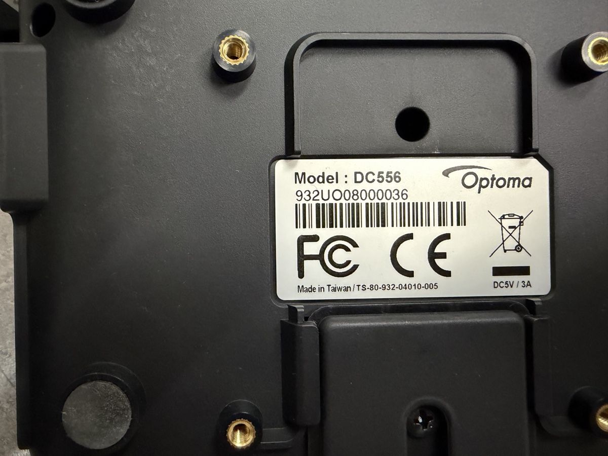 Proiettori: Optoma Dokumentenkamera DC556 4K – Usato da Uznach venduto da pegasus101 6