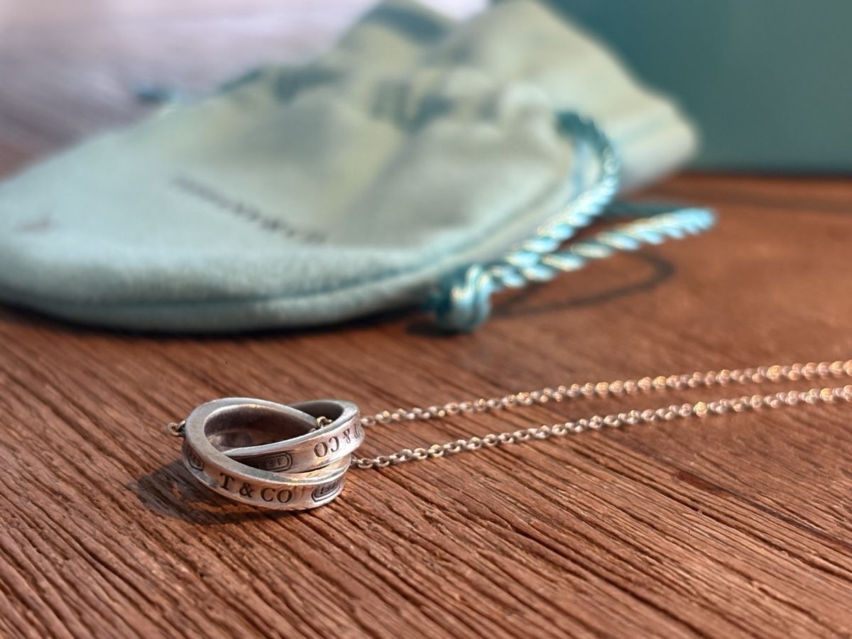 Tiffany & Co. Catenine: Tiffany & Co. Interlocking Circles Necklace Silver – Usato da Dänikon ZH venduto da AnniBee