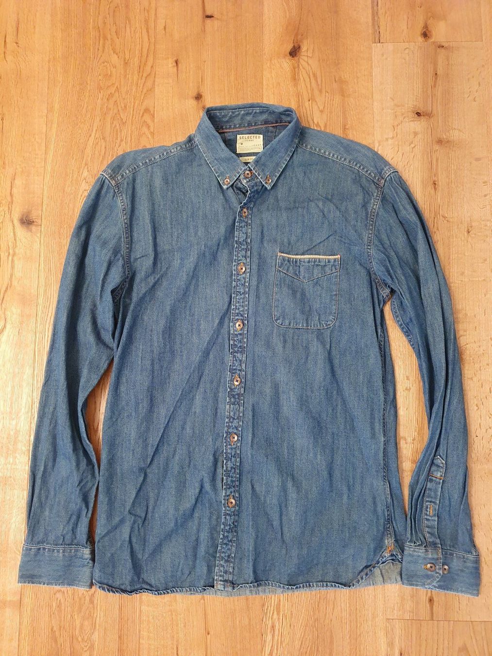 Hemden: Selected Homme Jeansshirt L – Gebraucht aus Interlaken von dmncmg