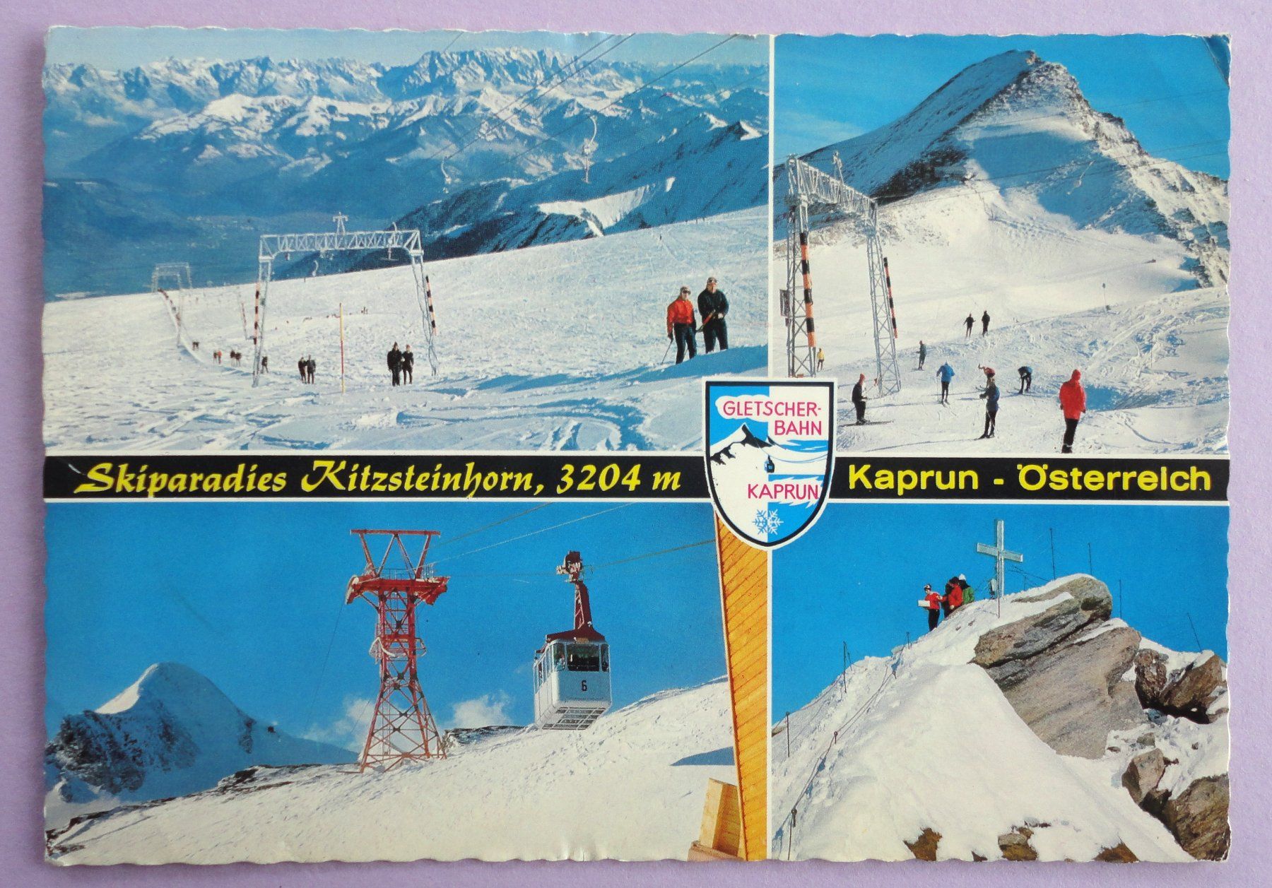 Cartoline postali: Skiparadies Kitzsteinhorn, Kaprun - Österreich – Usato da Fétigny venduto da Billy2miny