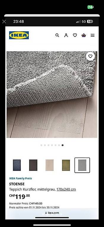 Tapis: Teppich – D'occasion à Leuggern par e.sh13 2