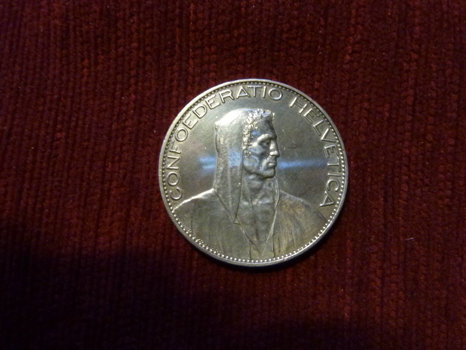 Tutti le monete: 5 Franken 1926 B ss – Usato da Altstätten SG venduto da Toscana1