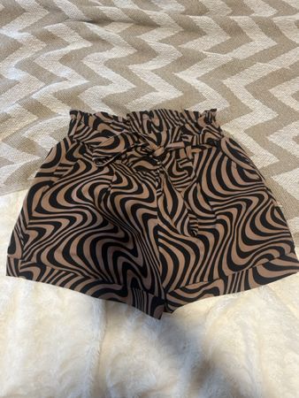 Short noir et marron FOREVER 21