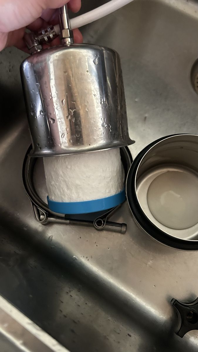 Sanitari: Wasserfilter, Auftisch-Modell - klein (MP400 SSCT) – Usato da Lyss venduto da the_5q6p 2