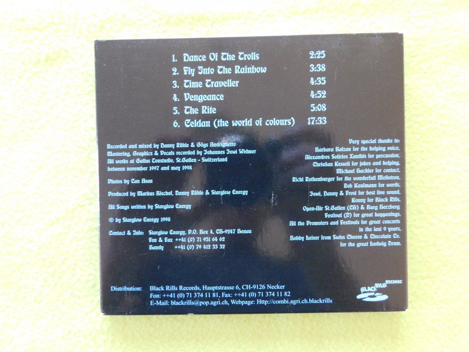 CD: Starglow Energie - Gate To Celedan – Usato da Emmenbrücke venduto da keep-vinyl-alive 1