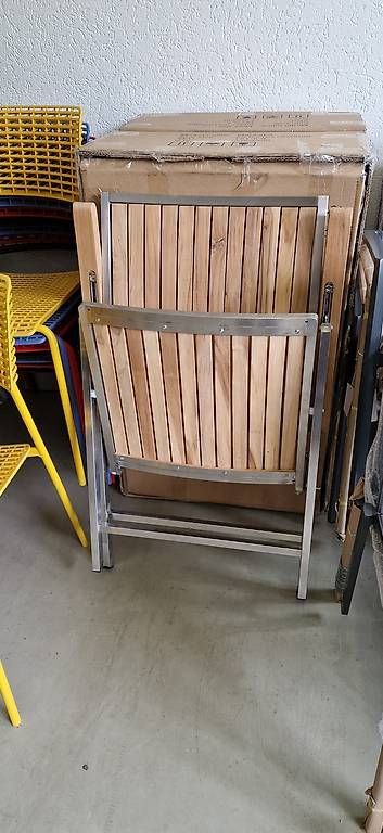 Sedie: Gartenstuhl Klappbar Teak 50% Rabat – Usato da Lützelflüh-Goldb venduto da Rampenverkauf_72_ 1