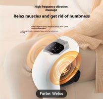 Massagegerät Knie mit Wärmefunktion weiss neu
