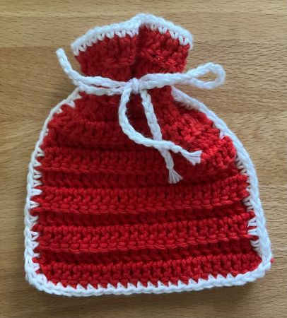 Nikolaussack, Weihnachtlicher Geschenkssack gelismet
