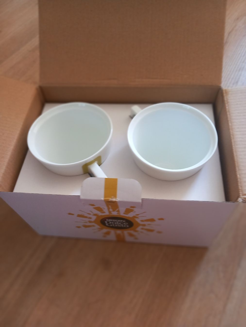 Tazze: Süsses Set: 2 Tassen mit Untertassen – Nuovo e nell'imballaggio originale da Biberist venduto da lsr_z9lv 1
