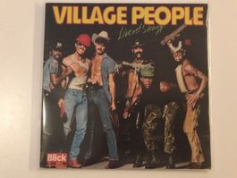 Village People Doppel-LP - Live And Sleazy