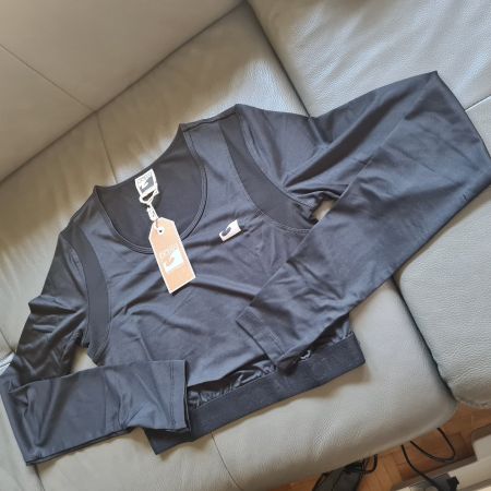 Sport Shirt von Ocean NEUl Gr. 38 in Schwarz