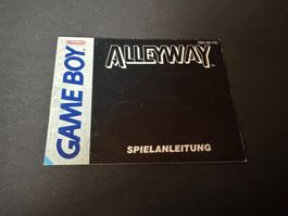 ANLEITUNG FÜR ALLEYWAY NINTENDO GAME BOY