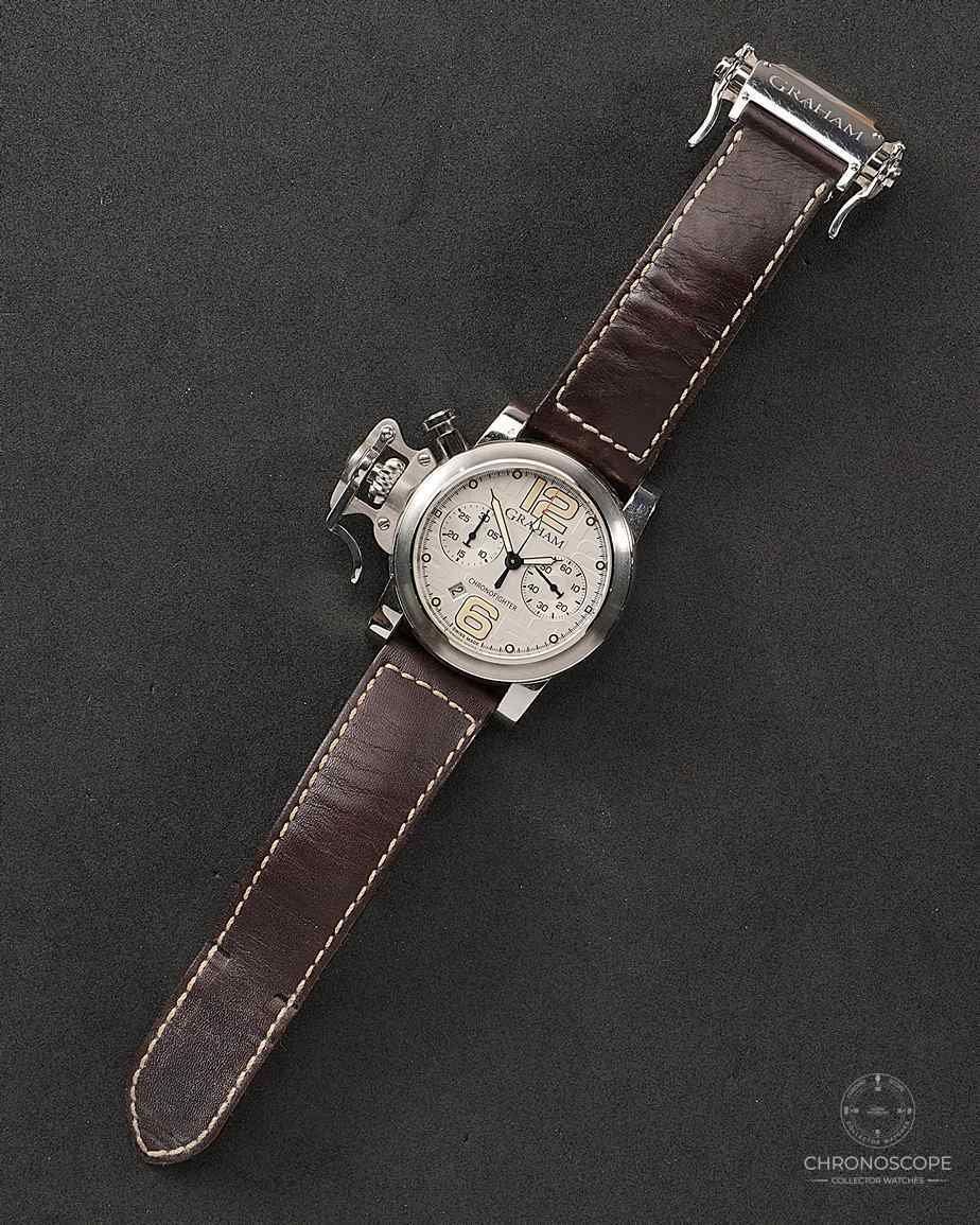Graham Orologi: Graham Chronofighter Chronograph R.A.C Reference 2CRBS – Usato da Luzern venduto da ChronoScope6004 3