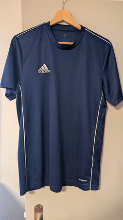Adidas Core 18 T-Shirt, dunkelblau, Grösse M