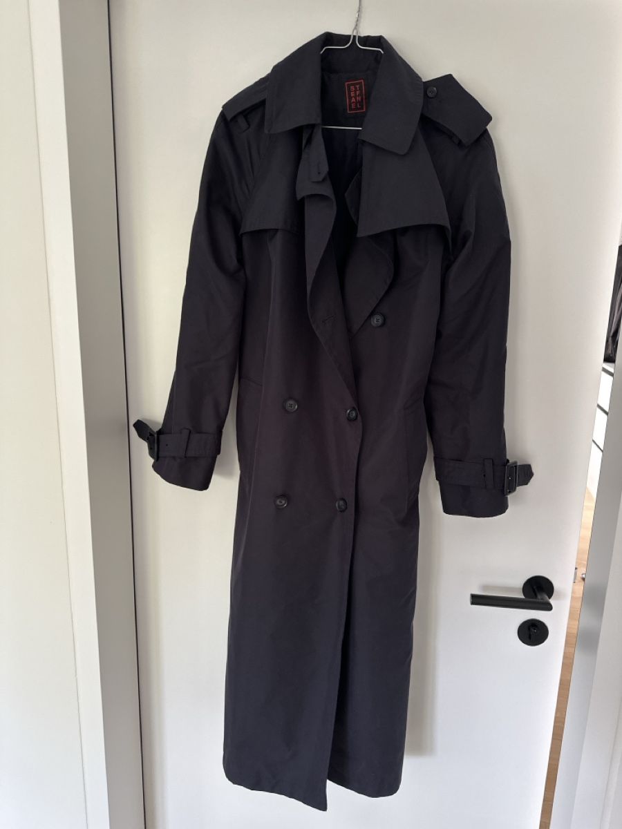 Stefanel Cappotti: Trenchcoat Stefanel (dunkelblau, Gr. 40) – Nuovo (secondo la descrizione) da Aarau venduto da catalea 3