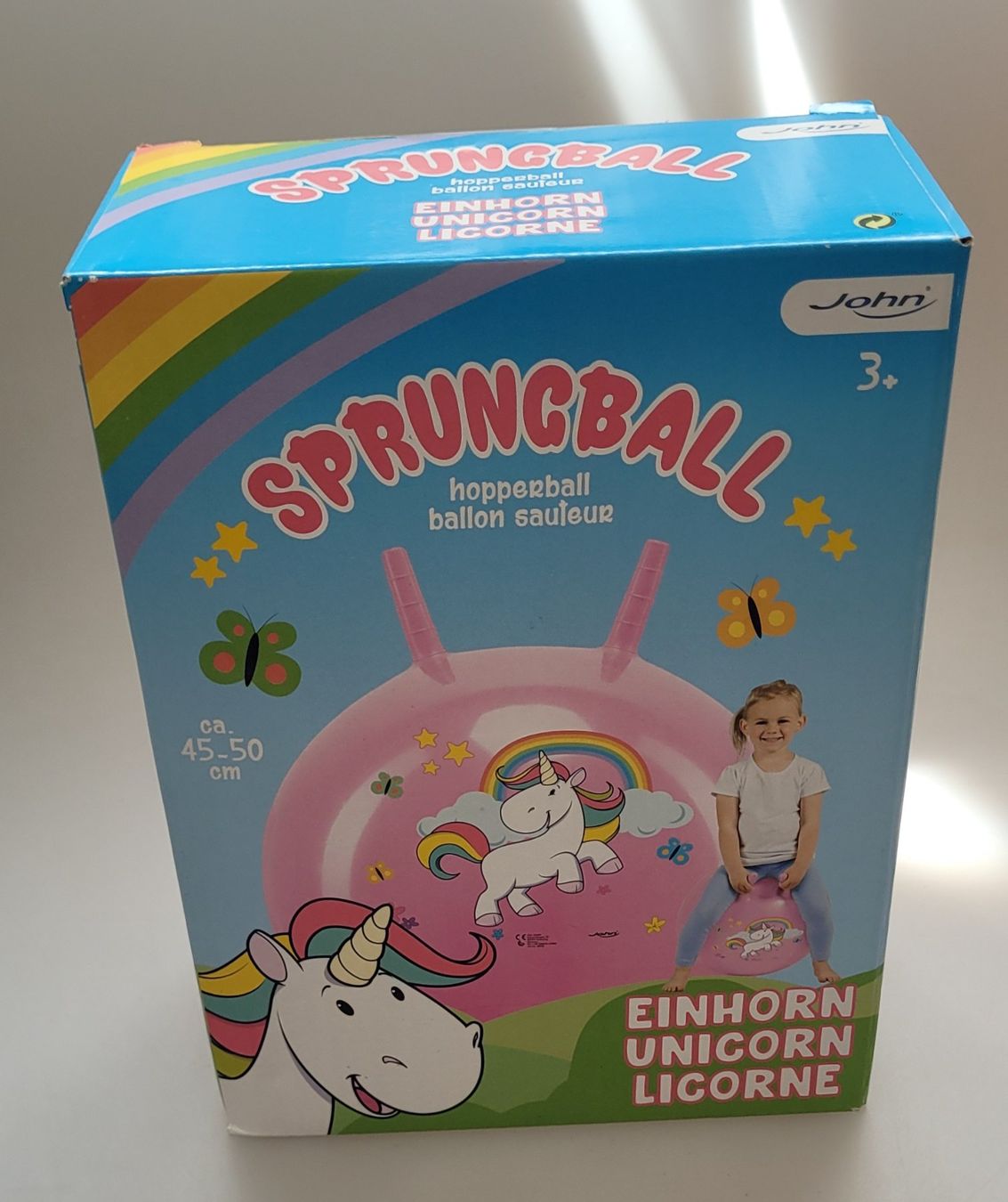 Bälle: Sprungball Einhorn Ab 3 Jahren – Neu und originalverpackt aus Oberuzwil von aseinkaufswelt
