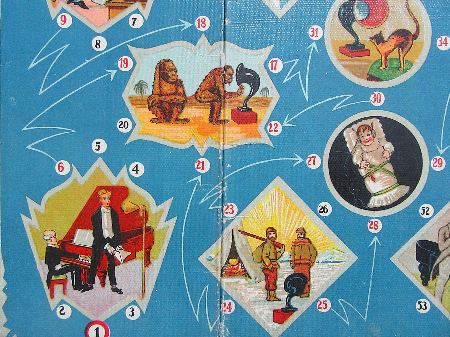 Giochi: altes Spielbrett aus Karton  - ab CHF 5.00 – Usato da Auenstein venduto da Padabimbim 1