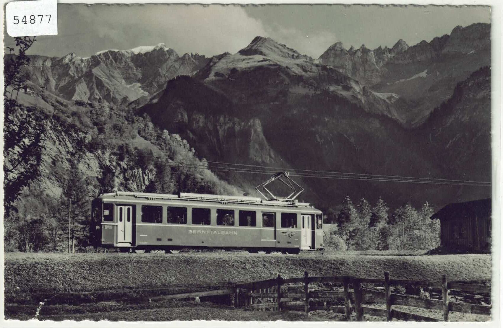 Cartoline postali: Sernftalbahn von Elm – Difettoso da Ettingen venduto da Kartenplanet