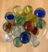 20 Glaskugeln durchsichtig 5 Farben